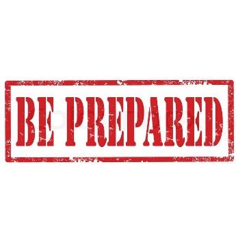 Be Prepared