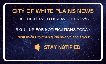 CITY OF WHITE PLAINS STAY NOTIFIED Flyer
