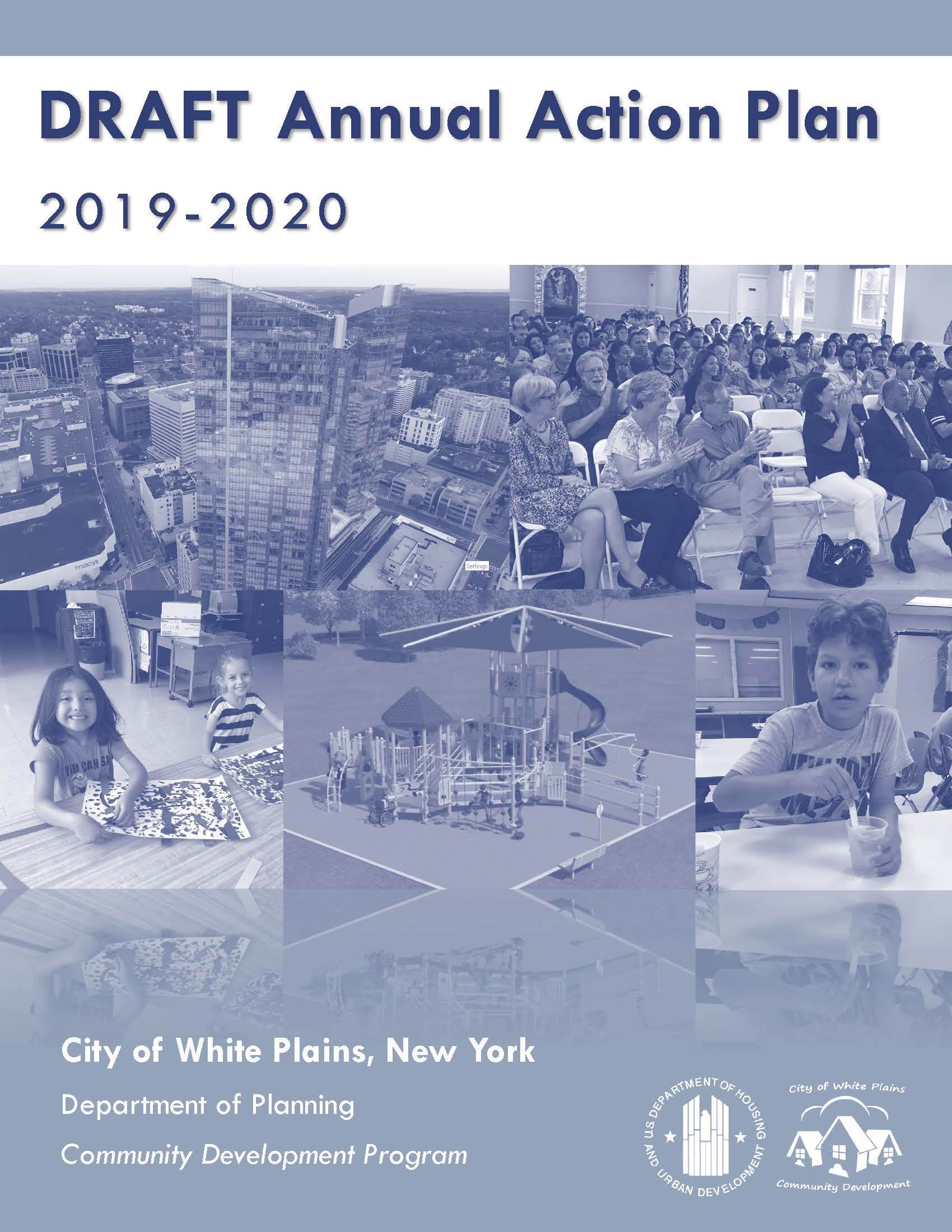 HUD CDBG Annual Action Plan 2019 - 2020 Cover Page