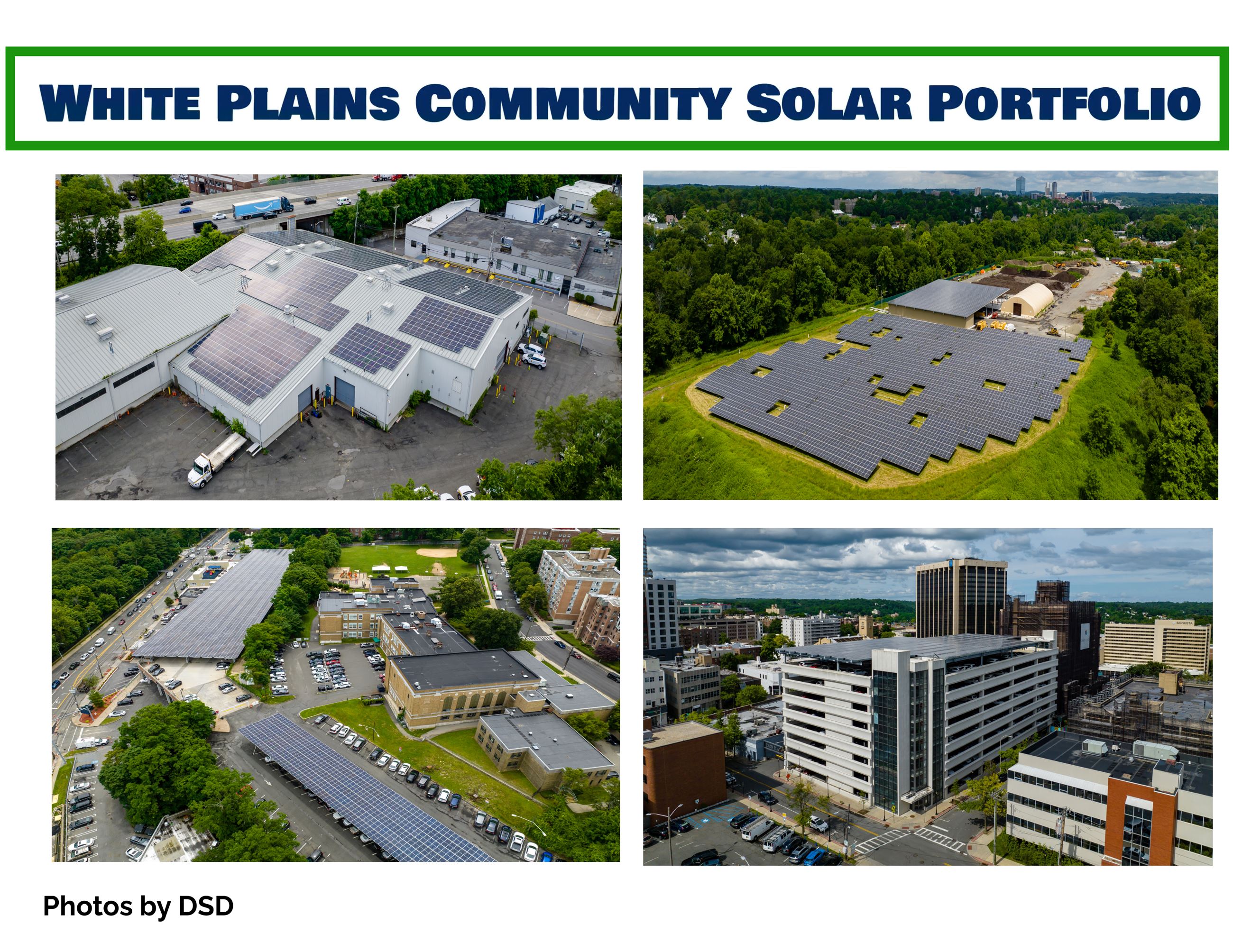 Spotlight Solar Portfolio  with photo credits